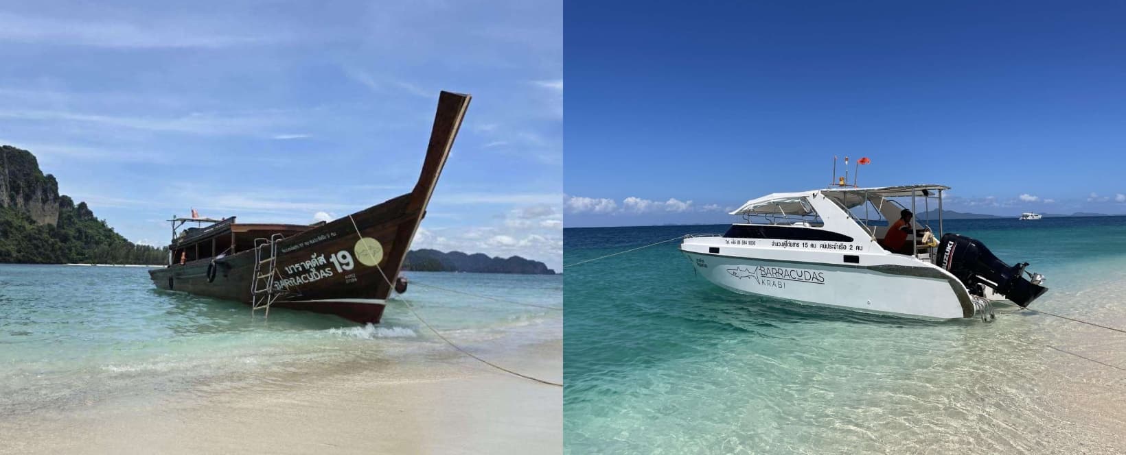 Speedboat & Longtail Charter